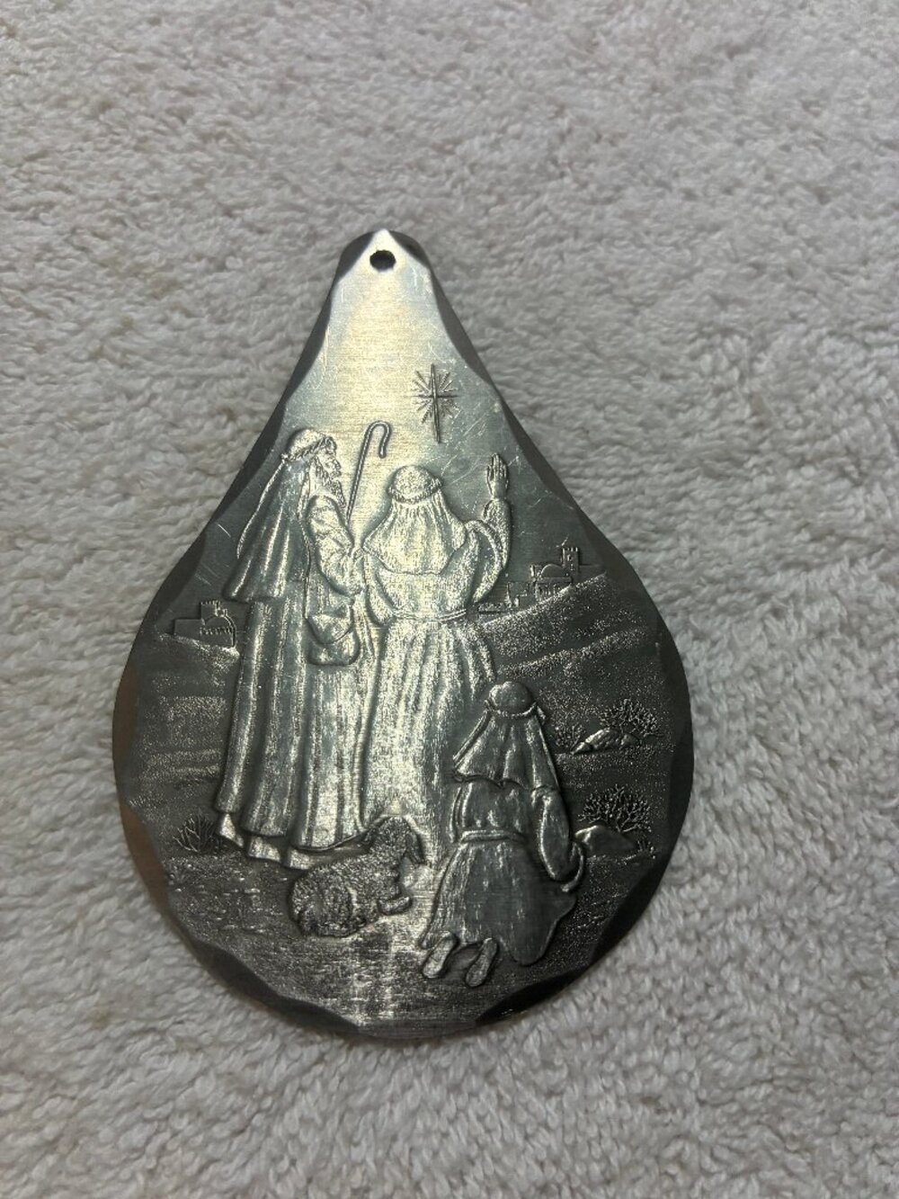 Wendell August Star of Bethlehem Pewter Ornament